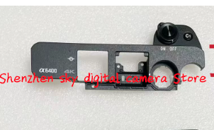 Sony Camera A6400 - غطاء علوي جديد أصلي لهيكل كاميرا