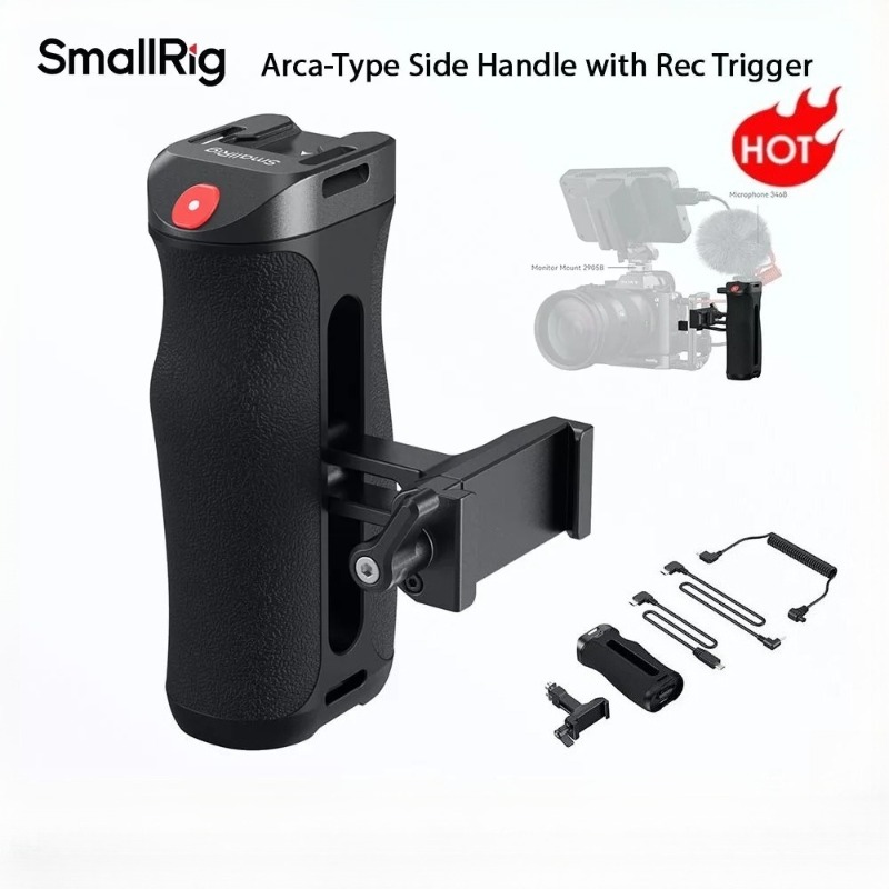 مقبض جانبي من نوع SmallRig 569 - مراجعة Sony Camera A6400 وسعره