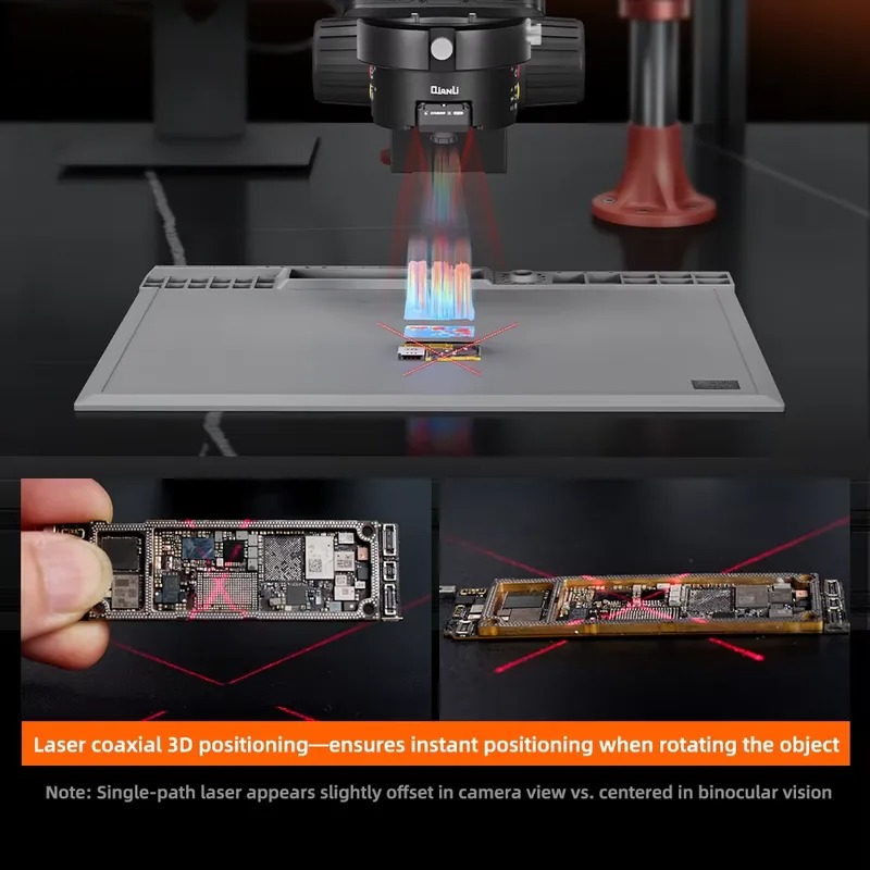 مجهر ثلاثي العدسات Qianli 6558 - مراجعة Electronics Repair In Usa وسعره