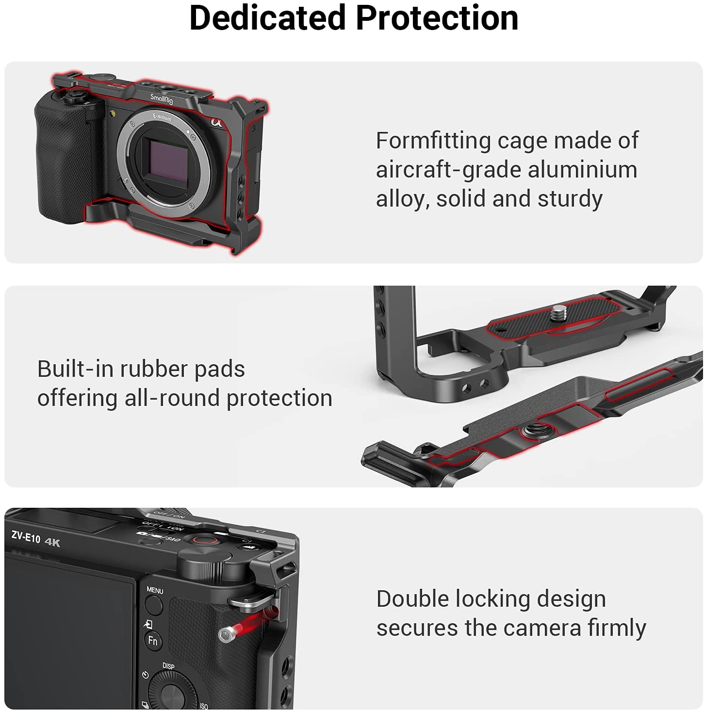 كاميرا صغيرة سوني ZVE10 قفص مع - مراجعة Sony Camera A6400 وسعره