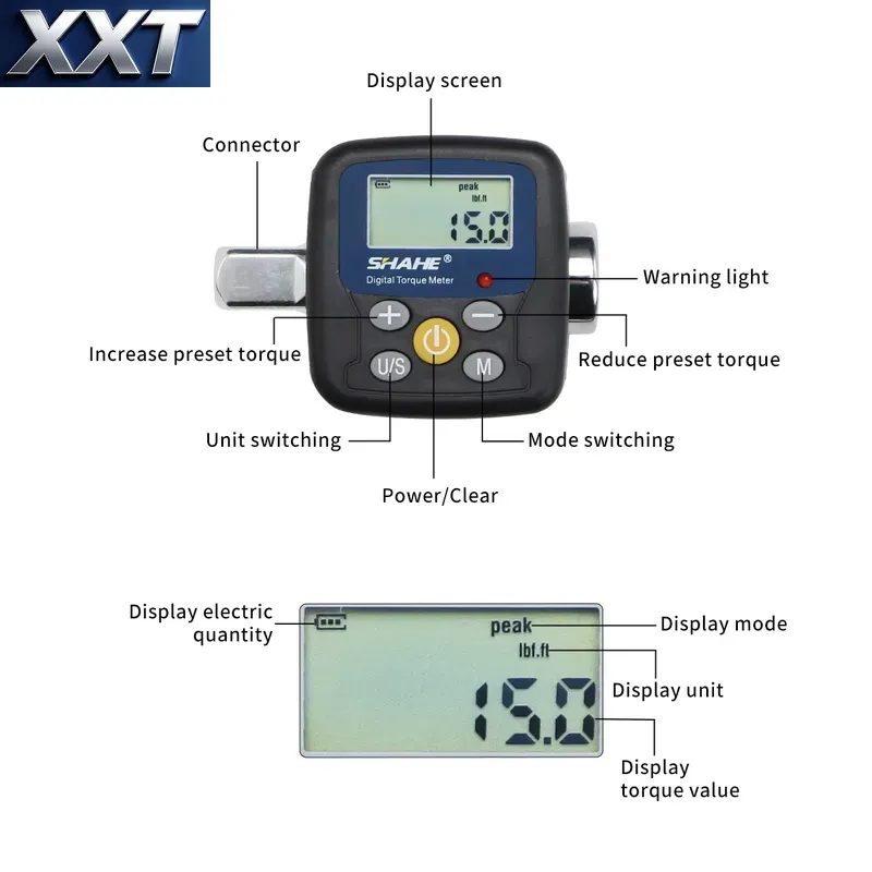 مفتاح عزم رقمي XXT Shahe مع مح - مراجعة Electronics Repair In Usa وسعره